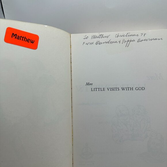 More Little Visits With God By Allan Hart Jahsmann & Martin P. Simon 1975 Hardco - Picture 3 of 6